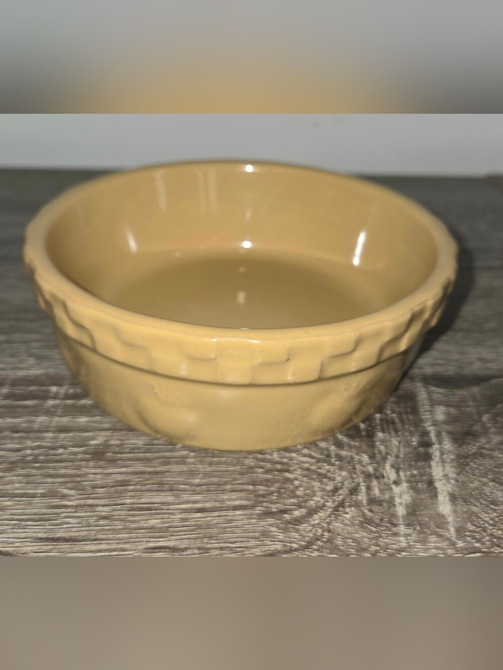 Stoneware Pet Bowl Home Grown'by Signature Riviera Van Beers Discontinued.